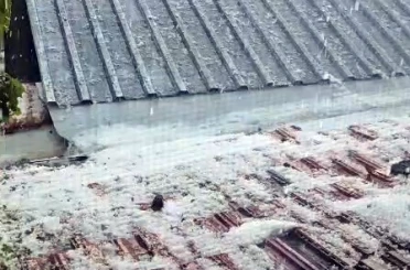 Çorum’da sağanak ve dolu hayatı olumsuz etkiledi 
