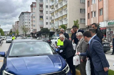 Çorum’da Trafik Haftası’nda öğrencilerle farkındalık oluşturuldu 
