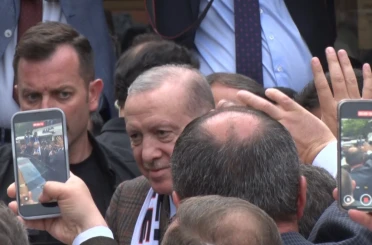 Cumhurbaşkanı Erdoğan, Edirne’de vatandaşlarla sohbet etti 