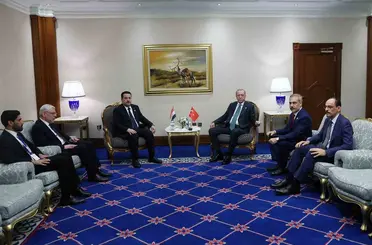 Cumhurbaşkanı Erdoğan, Irak Başbakanı Sudani’yi kabul etti
