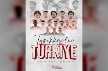 Cumhurbaşkanı Erdoğan’dan A Milli Erkek Basketbol Takımı’na tebrik 
