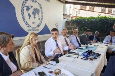 Cumhurbaşkanı Yardımcısı Yılmaz: "Terörsüz Türkiye ile ilgili yasal düzenlemeler bu yasama dönemine yetişsin diye bir gayret var" 