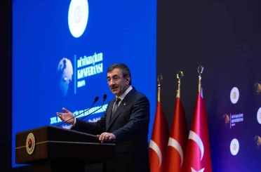 Cumhurbaşkanı Yardımcısı Yılmaz: "Türkiye bugün insani duruş ve stratejik akılla düzen kurucu aktör konumundadır" 