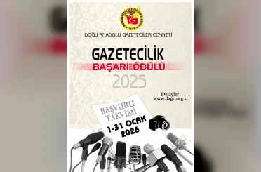 DAGC gazetecileri ödüllendirecek 
