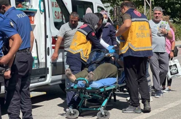 Daire çıkan yangında 3 kişi hastanelik oldu 