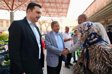 Darende’de esnaf buluşması 