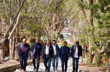 Darende’de Günpınar Şelalesi yaz sezonuna hazırlanıyor 
