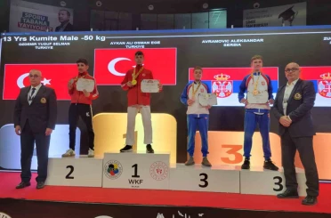 Darıcalı karateciler Balkan Şampiyonası’ndan madalyalarla döndü 