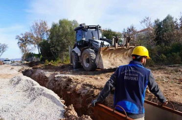Datça İskele Mahallesi Çomarlık’ta kanalizasyon sorunu sona eriyor 