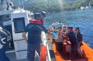 Datça’da 2’si çocuk 19 düzensiz göçmen yakalandı 