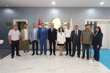 DÇGC Başsavcı Ünalan’a hayırlı olsun ziyareti 