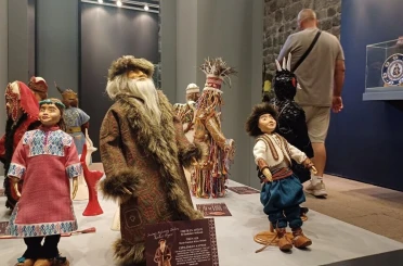 Dede Korkut karakterlerinin minyatürleri vatandaşlara sergilendi 
