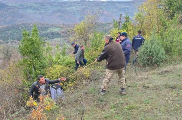 Defne toplarken kaybolan kadının cansız bedeni bulundu: O anlar İHA kameralarına yansıdı 