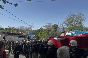 Defne’de Kıbrıs Gazisi son yolculuğuna uğurlandı 