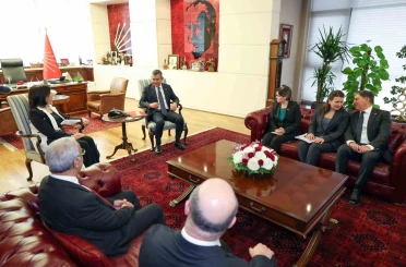 DEM Parti’den CHP’ye ziyaret 