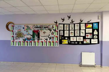 Demirözü’nde öğrencilerden Gazze’ye destek etkinliği
