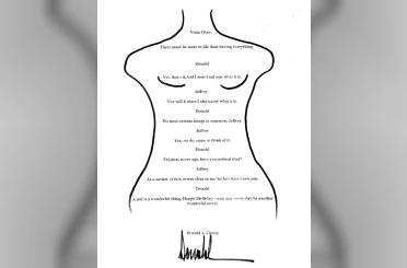 Demokratlar, Donald Trump’ın Jeffrey Epstein’e gönderdiği iddia edilen müstehcen içerikli doğum günü mektubunu kamuoyu ile paylaştı 