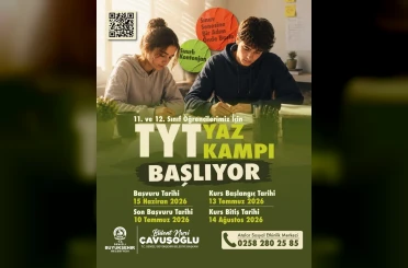 Denizli Büyükşehir üniversiteye hazırlanan gençlerin yanında 