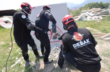 Denizli Büyükşehir’in gönüllü ekibi artık Türkiye’nin afetlerinde görev alacak 