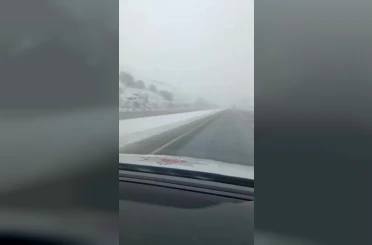 Denizli emniyeti sürücülere kar yağışı sonrası uyarıda bulundu 