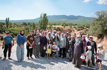 Denizli’de 4 ilçeyi bağlayan yoldaki 30 yıllık hasret sona erdi
