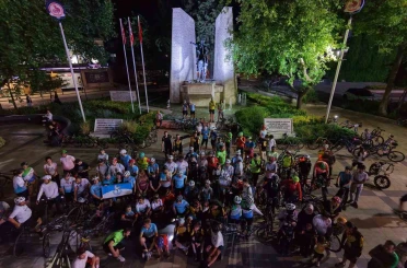 Denizli’de 400 bisikletli birlikte pedal çevirdi 