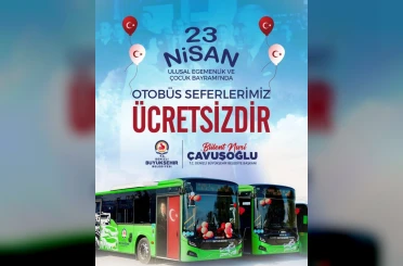 Denizli’de toplu ulaşım 23 Nisan’da ücretsiz olacak 