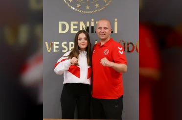 Denizlili sporcu Almanya’da olimpiyat madalya için yarışacak 