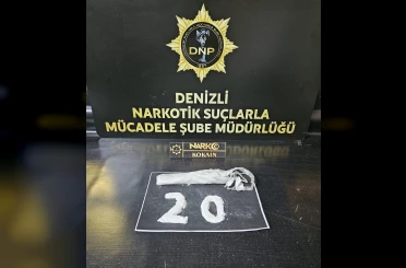 Denizli’ye 101 gram kokain getiren 4 şüpheliden 2’si tutuklandı 