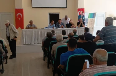 Deprem kaymalarına karşı kadastro güncelleme toplantısı yapıldı 