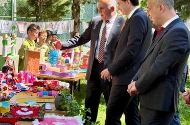 Dereköy Şehit Fatih Seven İlkokulu ve Ortaokulunda eğitim şenliği 