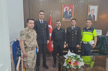 Dicle Kaymakamı Mustafa Atış, jandarmanın 187. kuruluş yıl dönümünü kutladı 