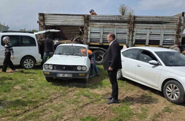 Dicle’de çiftçilere yüzde 100 hibeli bin 176 adet fıstık çöğürü dağıtıldı 