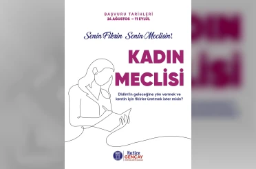 Didim Belediyesi Kadın Meclisi’nde yeni dönem başlıyor 