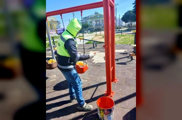 Didim’de parklar çocuklar için yenilendi 