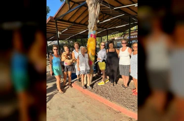Didimli kadınların, çevre sorunlarına dikkat çekmek için ilginç etkinliği 
