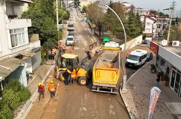 Diliskelesi’nde elektrik hatları yer altına alınıyor
