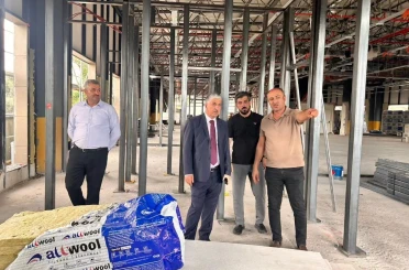 Dilovası’nın yeni belediye binası yükseliyor 