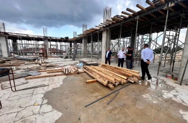 Dilovası’nın yeni kültür merkezi yükseliyor 