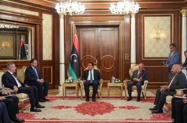 Dışişleri Bakanı Fidan Libya Başkanlık Konseyi Başkanı el-Menfi ile görüştü
