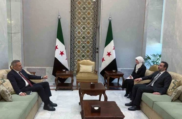 Dışişleri Bakanı Fidan, Suriyeli mevkidaşı Şeybani ile bir araya geldi 