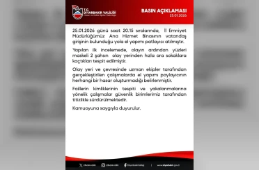 Diyarbakır Emniyet Müdürlüğüne EYP’li saldırı girişimi 