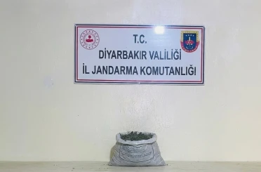 Diyarbakır’da 19 kilo 800 gram esrar ele geçirildi 