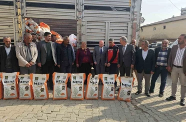 Diyarbakır’da çiftçilere 55 ton mercimek tohumu dağıtıldı 