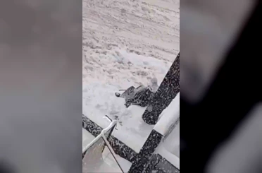 Diyarbakır’da kar çileye dönüştü 