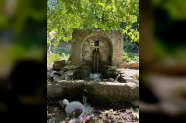 Diyarbakır’da tarihi çeşme harabeye döndü 
