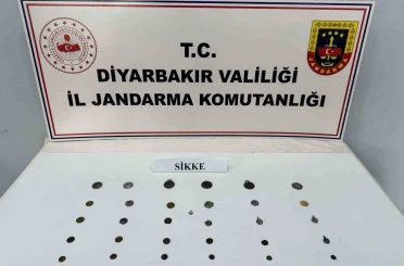Diyarbakır’da tarihi eser kaçakçılığı operasyonu: 31 adet sikke ve obje ele geçirildi 