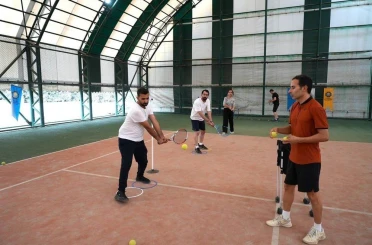 Diyarbakır’da tenis kortlarına yoğun ilgi: 6 ayda 540 kursiyer 