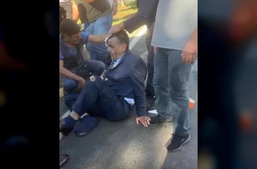 Diyarbakır’da yolun karşısına geçmeye çalışan yayaya minibüs çarptı