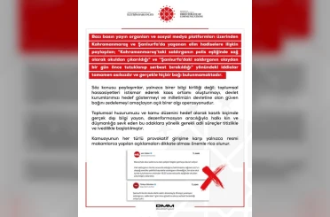 DMM’den Kahramanmaraş ve Şanlıurfa’daki saldırılarla ilgili dezenformasyon uyarısı 
